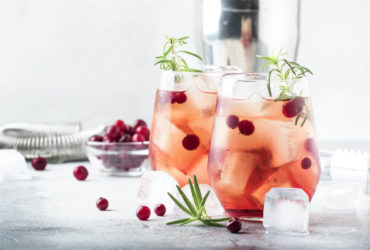 cranberries and cranberry cocktail