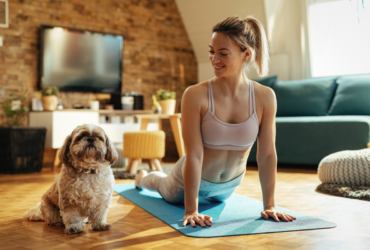 at-home yoga practice