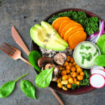 plant-based power bowl, vegan bowl, buddha bowl