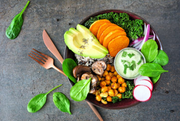 plant-based power bowl, vegan bowl, buddha bowl