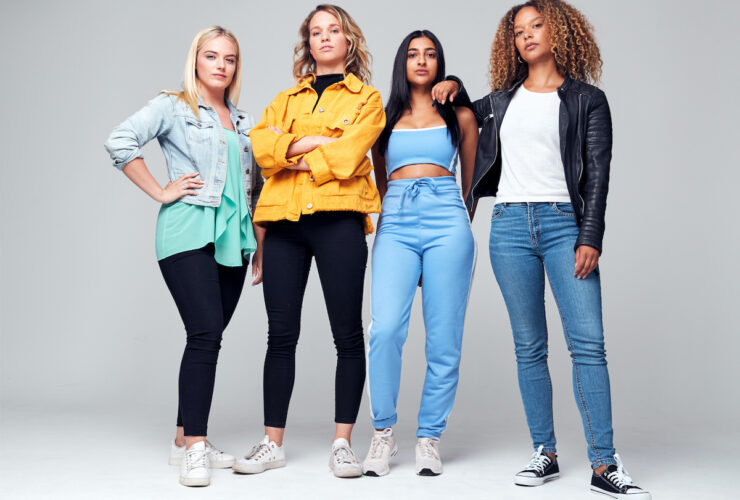 group of strong women