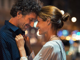 romantic mature couple date night