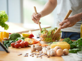 Building a plant-based salad